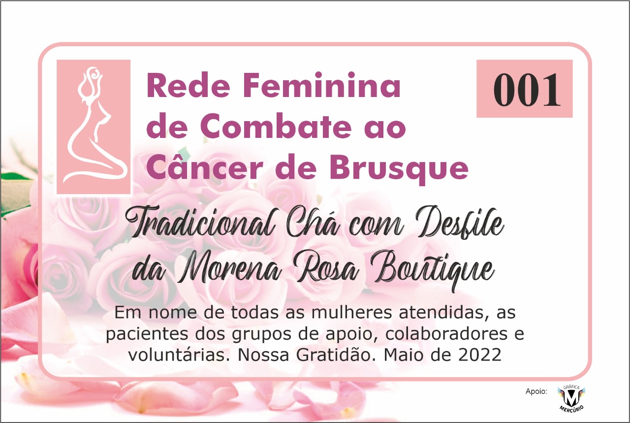 CHÁ DA REDE FEMININA DE BRUSQUE 🌺